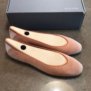 Rothy’s Camel Herringbone Merino - Size 10